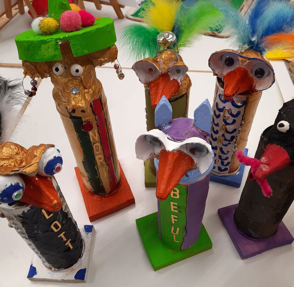 Fantastische tierische Schatzdosen