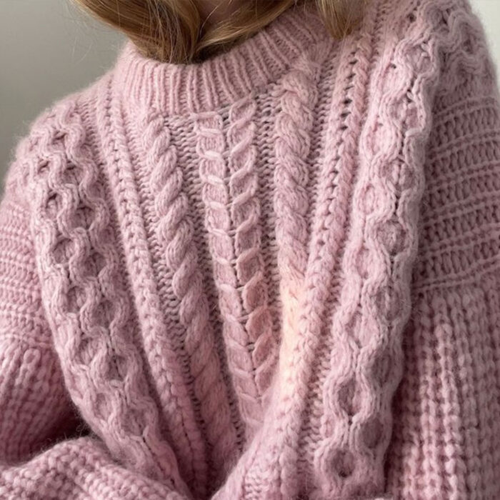 Lace- & Lochmuster stricken lernen